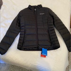 Columbia lightweight black puffer jacket